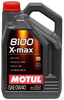 Variklio alyva Motul 8100 X-MAX 0W40, 5L