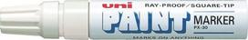 Žymeklis Uni Mitsubishi Pencil Marker PX-30, 6vnt., baltas