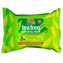 Veido servetėlės Beauty Formulas Tea Tree Cleansing Wipes, 30 vnt.