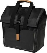 Dviračio krepšys BASIL Shopper Urban Dry priedas Hook On System, juodas