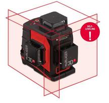 360° linijinis lazerinis nivelyras BMI multiLASER 3D, raudonas spidulys