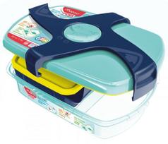 Priešpiečių dėžutė Maped Picnik Kids Concept 3 dalių 1.78l blue/green