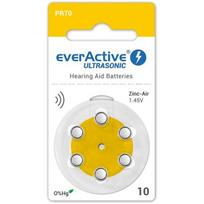 Klausos Aparato Baterija - Everactive Ultrasonic 10 PR70 1.45V 60 Vnt.