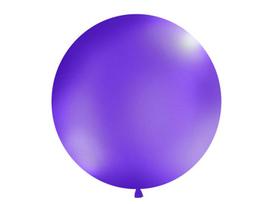 Didelis balionas 100 cm round Pastel lavender, violetinis