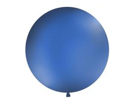 Didelis balionas 100 cm round Pastel navy, mėlynas