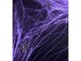 Voratinklis Halloween, violetinis, 1 vnt/60 g