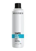 Šampūnas riebiai galvos odai su jūros dumblių ekstraktu Selective Professional ALGHE MARINE 1000 ml