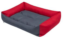 Hobbydog guolis Eco XXL, 105x75 cm, raudonos/pilkos spalvos