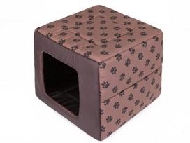 Guolis-būda Hobbydog Butterfly 2in1 R1, rudas