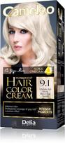 Ilgalaikiai plaukų dažai Delia Cameleo HCC Omega+ nr 9.1 Ultimate Ash Blond