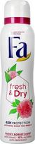 Purškiamas dezodorantas Fa Fresh & Dry Peony Sorbet, 150 ml