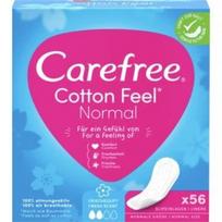 Higieniniai įklotai Carefree Cotton Feel Normal Fresh, 56 vnt