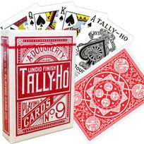 Kortos Bicycle Tally-Ho Fan red