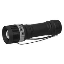 Rankinis žibintuvėlis 3 W LED fokus. 3xAAA
