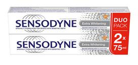 Dantų pasta Sensodyne Extra Whitening, 2 x 75 ml