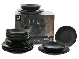 Pietų servizas Black, 18 vnt.