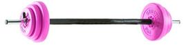 Svorių ir grifo rinkinys Gymstick Pink, 20 kg