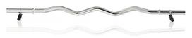 Grifas Gymstick 120 cm, 30 mm, lenktas