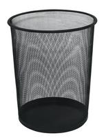 Metalinė šiukšliadėžė 19 l, juoda