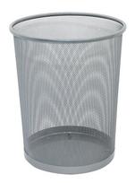 Metalinė šiukšliadėžė 19l, sidabrinė