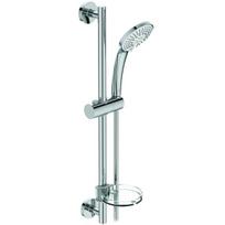 Dušo komplektas Ideal Standard IdealRain, 600 mm dušo stovas, 3 funkcijų 100mm dušo galvutė, 1750 mm dušo žarna, muilinė. B9415AA