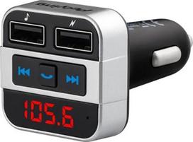 automobilinis siųstuvas su "bluetooth" funkcija (2x usb)