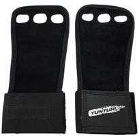 Treniruočių pirštinės Tunturi Fitness Cross Fit Grips Leather, XS dydis, juodos