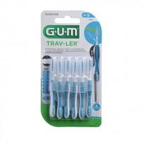 Tarpdančių šepetėliai 6 vnt. G.U.M.® (1614) Travler 1,6 mm
