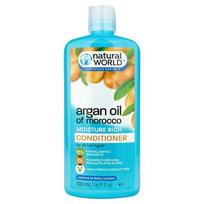 Drėkinamasis kondicionierius su argano aliejumi iš Maroko Natural World, 500 ml