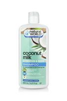 Kokosų pieno šampūnas Natural World, 500 ml