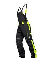 Darbo puskombinezonis Neon, juodas