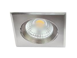 LED panelė G.LUX GL-LED-13-K 5W mat.chromo spalva, mat.chromo