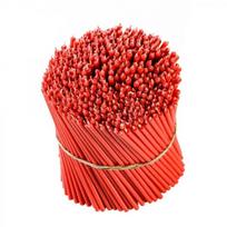 350 vnt. Bičių vaško žvakių raudonos spalvos Danilovo No140, 1000 g.