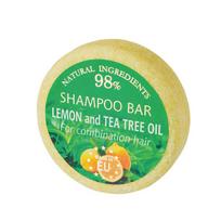 Kietas šampūnas LEMON AND TEA TREE Saules Fabrika 60 g