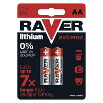 Ličio baterija Raver FR6 (AA), 2 vnt.