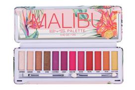 BYS Akių šešėlių paletė Malibu, 12 spalvų
