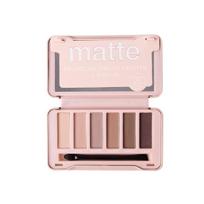 BYS Akių šešėlių paletė MATTE On The Go, 6 spalvos