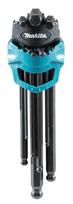 Šešiakampių raktų rinkinys Makita B-65894, 9 vnt