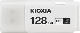 USB laikmena "kioxia" usb atmintinė, usb 3.0, 128gb, "hayabusa u301", balta, lu301w128gg4