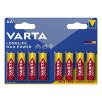Varta šarminiai elementai AA Longlife Max Power (8 vnt)