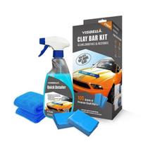 Visbella Clay Bar Kit paviršių valymo rinkinys nuo biologinių ir industrinių nešvarumų su moliu