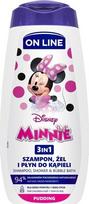 Dušo želė vaikams On Line Disney 3w1 Minnie, 400ml