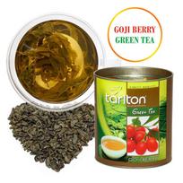 Tarlton Gojji Berry & Almond Green tea, Goji uogos ir migdolai, Ceilono žalia, biri, didelių lapų arbata, 100g