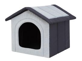Guolis-būda Hobbydog Inari Grey Dark Blue, 52x46 cm