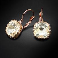 Auskarai moterims DiamondSky „Vintage V2“ su Swarovski kristalais
