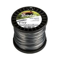Trimerio valas „Ripper Dual“ - 2,4 mm x 100 m, keturkampis, ritėje