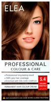 Plaukų dažai Elea Professional Colour& Care 5.4 Golden chestnut, 123ml