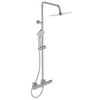 Ideal Standard Ceratherm T100 termostatinė dušo sistema su Ceratherm T100 maišytuvu ir Idealrain Evo rankine dušo galva, A7240AA