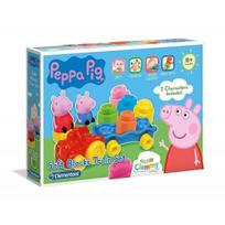 Minkštų kaladėlių rinkinys Peppa Pig, spalvotas