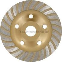 Deimantinis betono šlifavimo diskas 125mm TURBO Toko (73554)